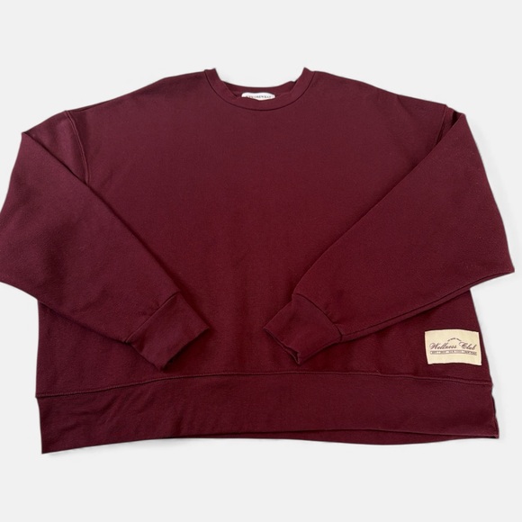 Weworewhat Wellness Club Oversized Crewneck Size Large - Picture 2 of 6